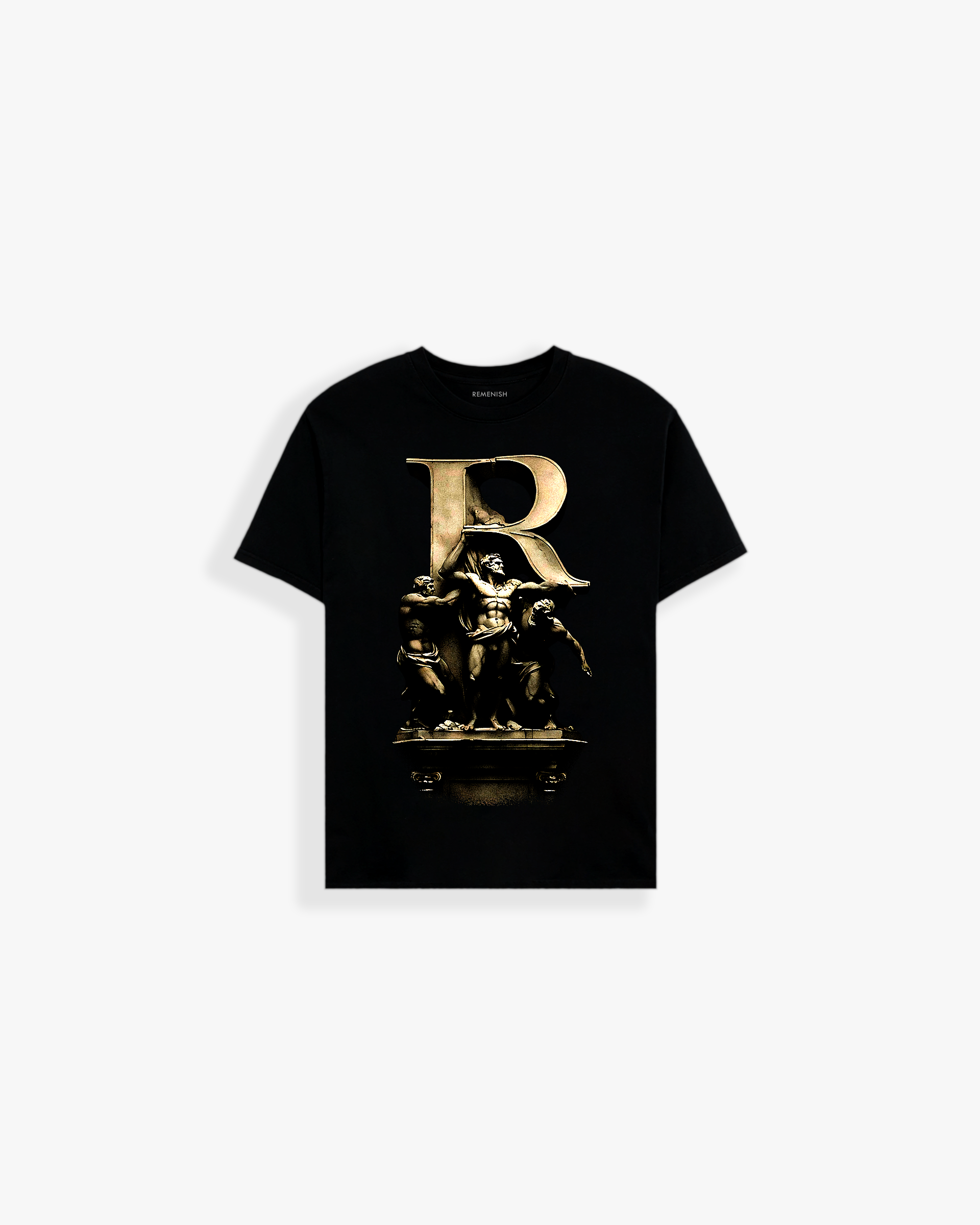 R Statue T shirt